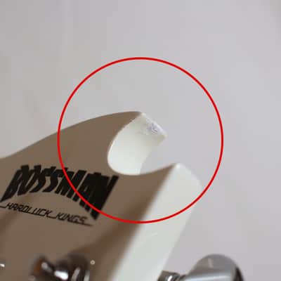 HardLuck Kings Bossman LP Style Electric Guitar in White image 22