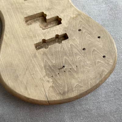 DIY Basswood Bass Guitar Body image 4
