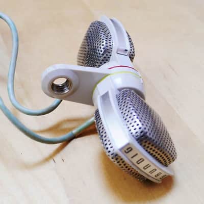 Grundig GDSM 202 W1 Stereo Dynamic Microphone 1960s, XLRized (thus low impedance!) image 4