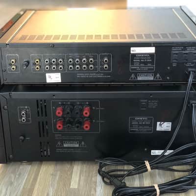 Classic Onkyo Integra M-504 Dual Monoblock 165WPC Amp & P-304 MM/MC Preamp ~LED UPGRADE~ SERVICED ! image 11