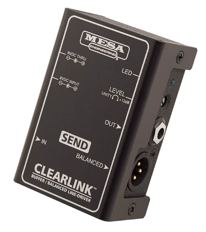 Mesa Boogie Clearlink Send Buffer / Balanced Line Driver 2010s - Black image 1