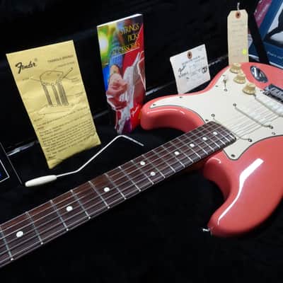 Fender Strat Plus Deluxe-1989 - Dusty Rose- RARE RARE Finish--with Rosewood- Wilkinson Nut- TBX- Lace Sensors- image 6
