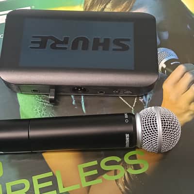 Shure BLX24E / SM58 Black wireless image 2