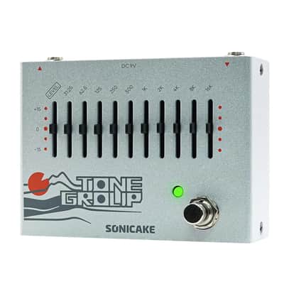 SONICAKE Tone Group 10-Band EQ Pedal for Guitar and Bass image 3