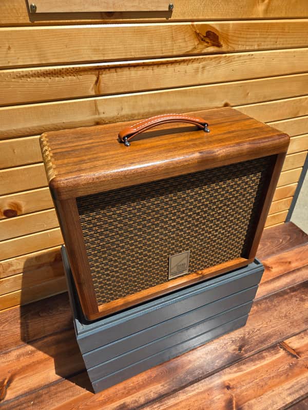 Sound Salvage Recycled Walnut Full-Range / Modeling 1x12 - Celestion Triple Cone Speaker 2026 - Walnut Laminate image 1