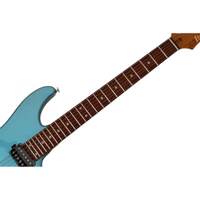 Ibanez AZ24S2 Guitar in Metallic Light Blue B-Stock 0341 image 3