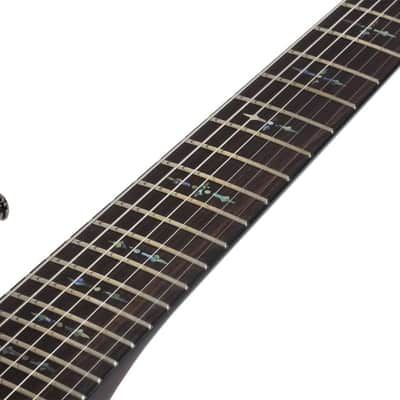 Schecter Hellraiser C-7 Electric Guitar, Black Cherry image 5