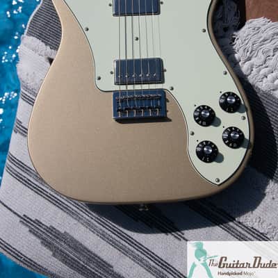 Fender Chris Shiflett Artist Series Signature Telecaster Deluxe - Shoreline Gold - Pro Set Up w Perfect Frets/Action/Intonation!$! image 7