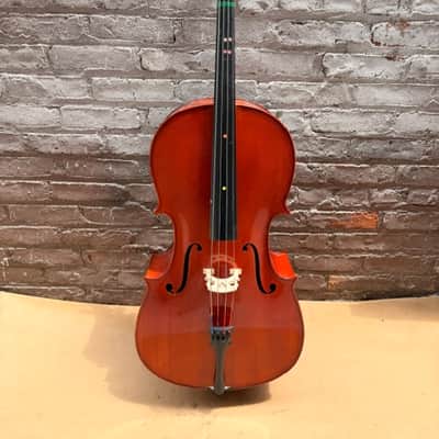 Artisan Strings  Marcato Model 100 3/4 Cello 2006 SN: 4261 Repairable Hairline Crack in the Body image 1
