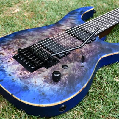 Legator N7XFR 2019 Ocean (7 String Hand Crafted Electric Guitar) image 3