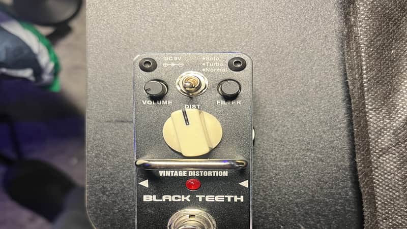 Tomsline ABT-3 Black Teeth Distortion 2010s - Black image 1