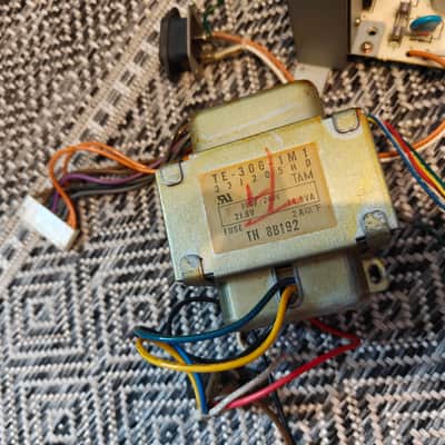 Casio FZ-10m Power Supply working + transformer + heatsink image 2