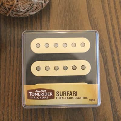 Tonerider Surfari SSS Stratocaster Pickups Set - cream image 1