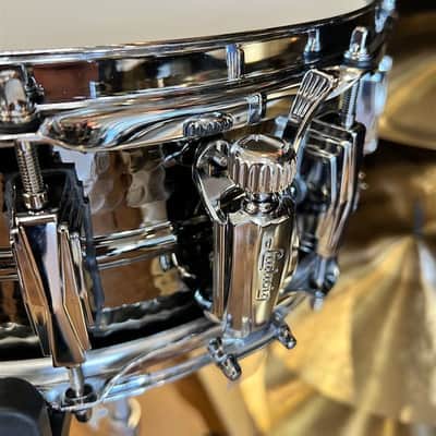 Ludwig B-STOCK 5x14 Hammered Black Beauty Snare Drum image 3