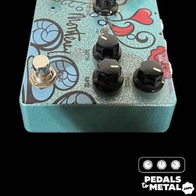 Keeley Monterey Rotary Fuzz Vibe 2016 - Present - Blue / Graphic  X13661 image 4