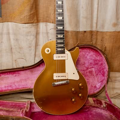 Gibson Les Paul Standard 1954 - Goldtop (All Gold) image 1