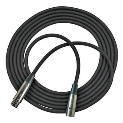 Yamaha HS5 Powered Studio Audio Monitor (White, 2-Pack) with Two 25' XLR Cables and Two Studio Monitor Stands image 3