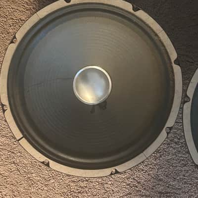 4 matching 1968 CTS 12” 8 ohm 25 watt speakers 1968 - Brown image 6