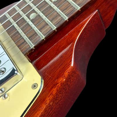 Vintage 1971 Gibson Flying V Medallion #145 w/case TSU17476 image 11