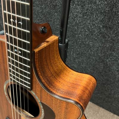 Taylor 724CE Koa Grand Auditorium Acoustic/Electric Guitar with V-Class Bracing, ES2 Pickup and Hardshell Case 2022 - Hawaiian Koa image 7