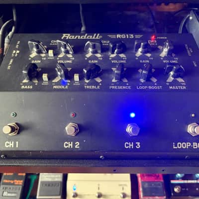 Randall RG13 3-Channel Solid State Guitar Pedal Amp and 1-Watt Power Amp image 4