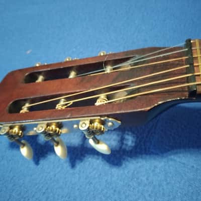 Musima (höchstwahrscheinlich) Wandergitarre 7/8 mensur ≈ 1967–1975 - helle & dunkle Hölzer image 19