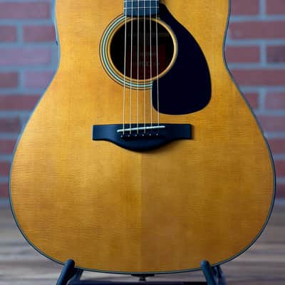 Yamaha FGX2 Red Label Dreadnought Acoustic-electric Guitar - Natural Matte image 2