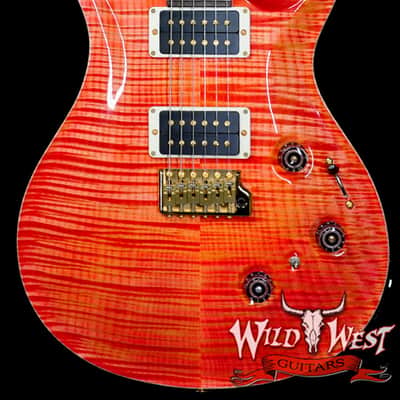 PRS Wild West Guitars 25th Anniversary Limited Run Wood Library Artist Package Custom 24 Piezo Salmon (Private Stock Color) 8.00 LBS (US Only / No International Shipping) image 1