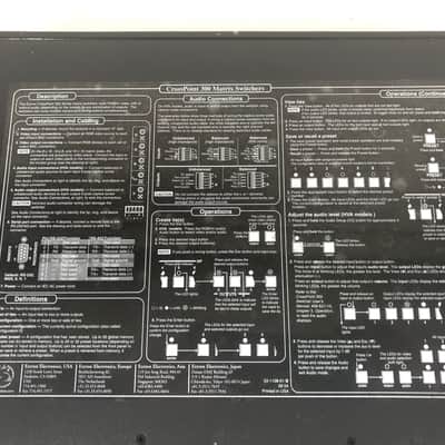 Extron CrossPoint 300 84 HVA 8x4 Wideband Matrix Switchers ADSP RGB Stereo Audio image 4