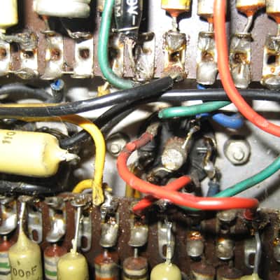 Vox AC-30/4 2-Channel 30-Watt 2x12" Guitar Combo 1960 - 1961 - Fawn image 23