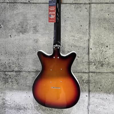 Danelectro D59 12-CS 12 Strings Electric Guitar - 2020's - Sunburst image 5