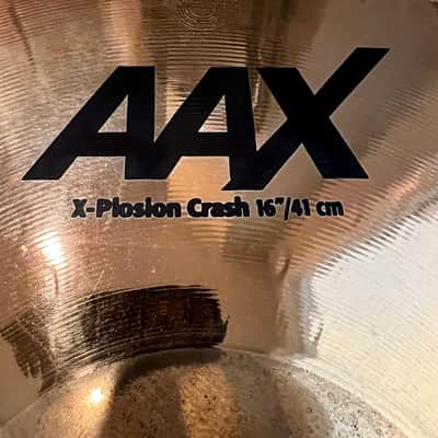 Sabian 16" AAX X-Plosion Crash Cymbal 2005 - 2018 - Brilliant image 2