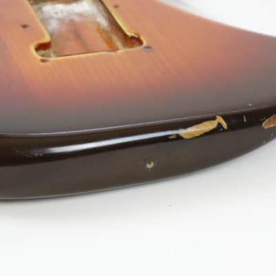 1979 Vintage Fender Stratocaster Sunburst BODY S9 Serial 1970s CBS Era USA Strat image 13