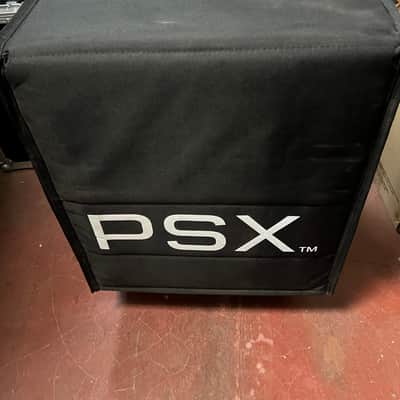 Martin Audio PSX Compact 15" Self-powered Subwoofer with wheelboard and transit cover image 1