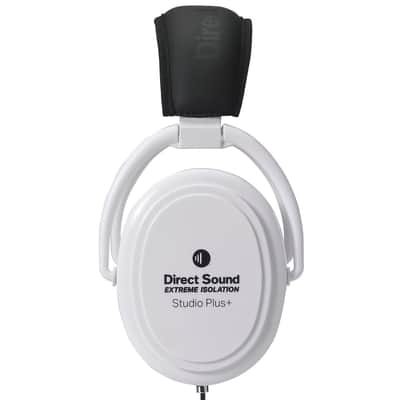 Direct Sound Studio Plus+ Isolation Headphones (White) image 1