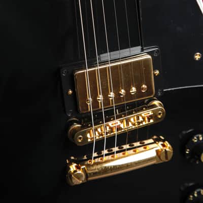 Gibson Custom Les Paul Custom '70s Ebony Electric Guitar image 6