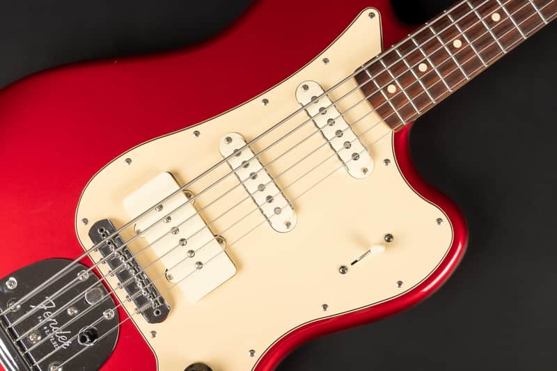 2013 Fender Pawn Shop Bass VI - Candy Apple Red | 6-String Bass