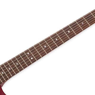Hamer USA Artist Mahogany - Red Transparent image 16