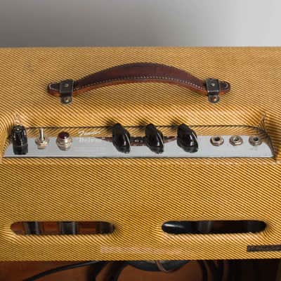 Fender  Deluxe Model 5C3 Tube Amplifier (1954), ser. #2071. image 5