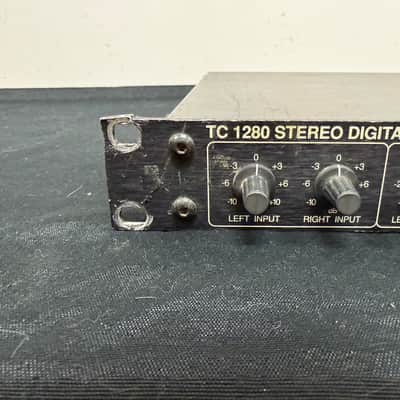 Used TC Electronic 1280 Stereo Digital Audio Delay for Parts and Repair image 2