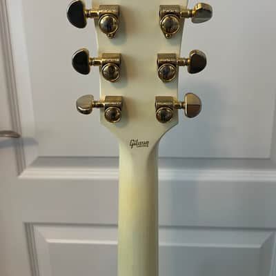 Gibson Custom Shop Les Paul Custom Made 2 Measure Split Block Inlays - Alpine White VOS image 6