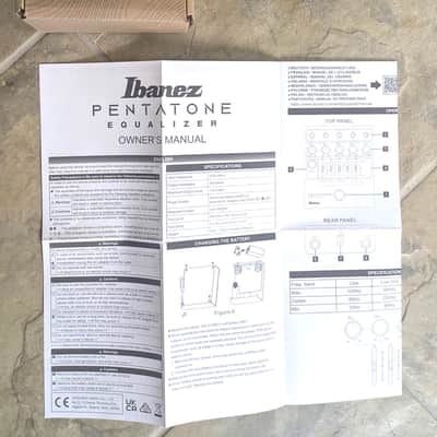 Ibanez Pentatone 5-Band Parametric EQ Pedal 2000s - Black image 2