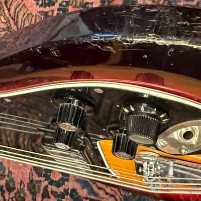 Hagstrom H II BN/F400N ca. 1973 - sunburst image 9