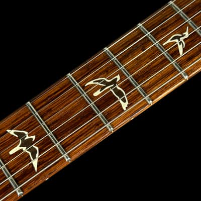 2012 Paul Reed Smith PRS 408 Flame Top with Birds ~ Grey Black image 7