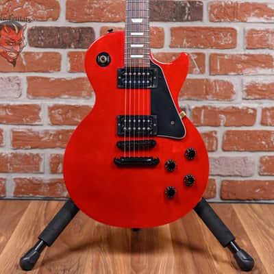 Gibson Les Paul Studio Plain Maple Top Transparent Red 1999 w/OHSC image 1