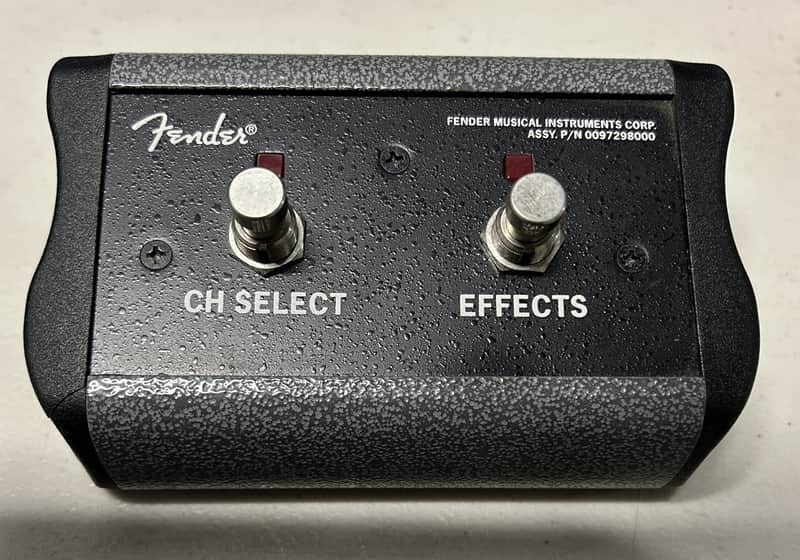 Fender Twin Amp 2 Button Amplifier Footswitch image 1