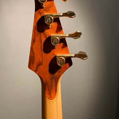 Alembic CLB4 Custom Bass - Jazz Style 2004 Natural Walnut/Ash image 6