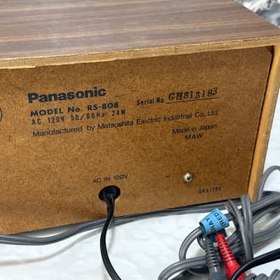 Panasonic Stereo 8 Track Player Recorder RS-808 Japan Made GH813183 Matsushita image 11