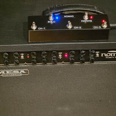 Custom Nomad 45 / 55 Footswitch for Mesa Boogie w/ 10-Foot cable (7-Pin DIN) image 5