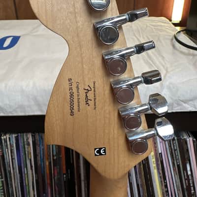 2006 Squier Hello Kitty Stratocaster Pink image 6